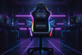 Chaise Gaming Onaji RGB – Logo visible