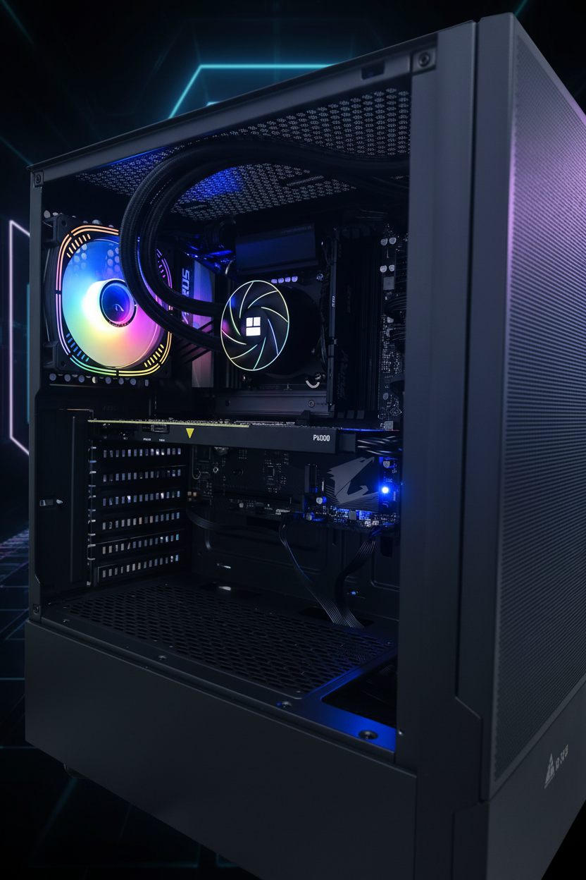 PC Build - Fond Cyberpunk Gamme IT